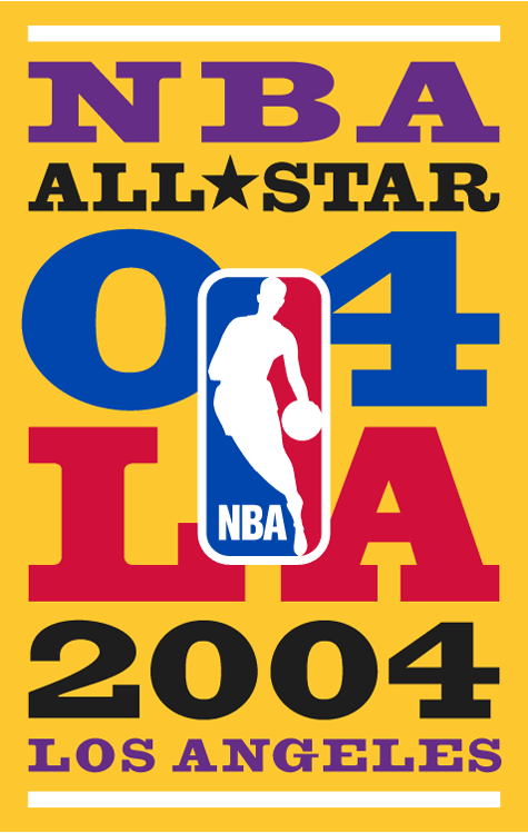 NBA All-Star Game 2004 Primary Logo t shirts iron on transfers NBA All-Star Game 2004 Primary Logo t shirts iron on transfers